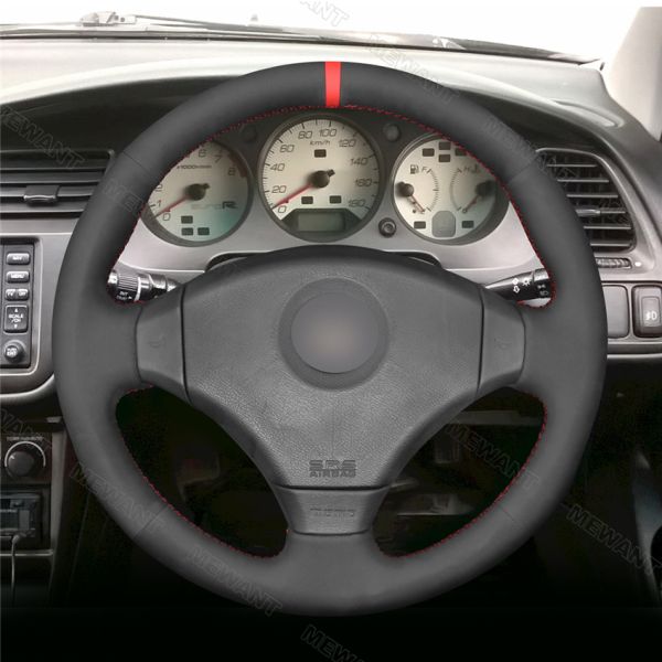 INTEGRA Type R DC2 1998-2000 Civic EK9 1997-2002 Custom Soft Suede Steering Wheel Cover