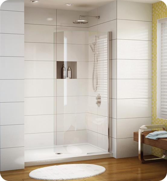 Soundproof Safety Tempered Glass Swing Door Thermal Insulation Bathroom Frameless Swing Glass Shower Doors 3mm-12mm Toughened Glass Door