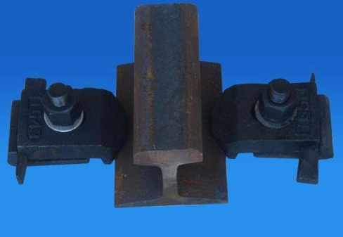 Простые смазывая зажимы рельса литого железа, QU80/100 вытягивают шею зажим рельса