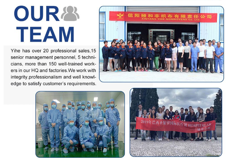 Hair Cover Disposable Bouffant Caps PP Non Woven Fabric For Food Industry