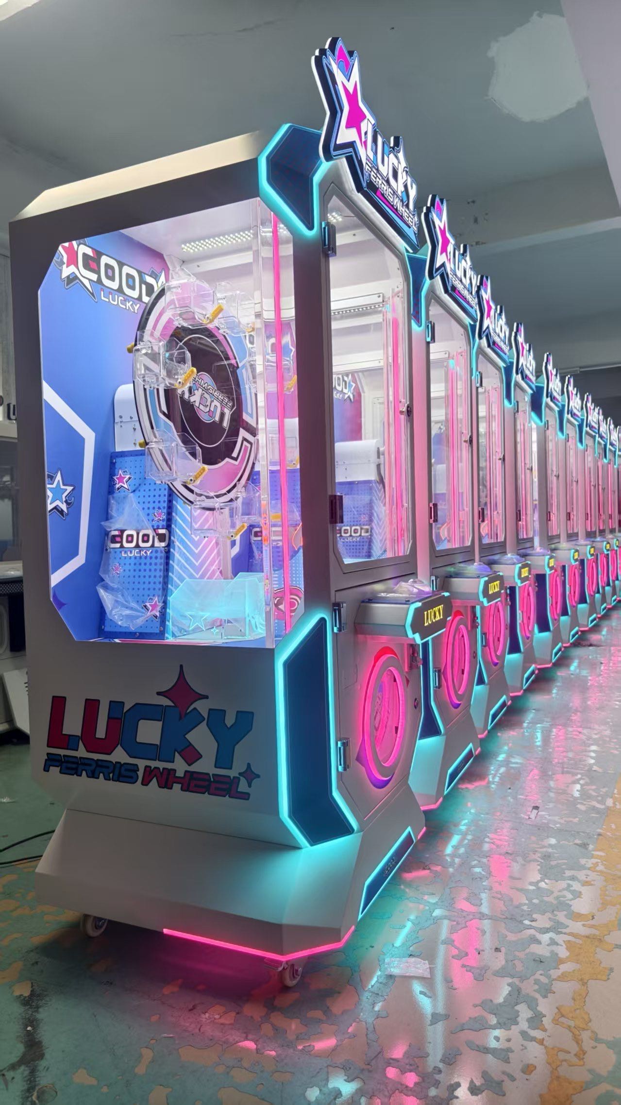 Magic Coin Claw Machine, New Lucky Ferris Wheel Game, Stable Performance for Commercial Amusement