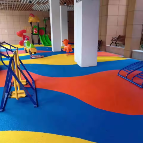 Outdoor Running Pavements Playground Flooring Surface Material EPDM Rubber Particles Granules