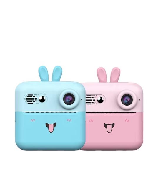 Countdown Shooting And Selfie Childrens Printable Camera Pink Blue 720P Photography