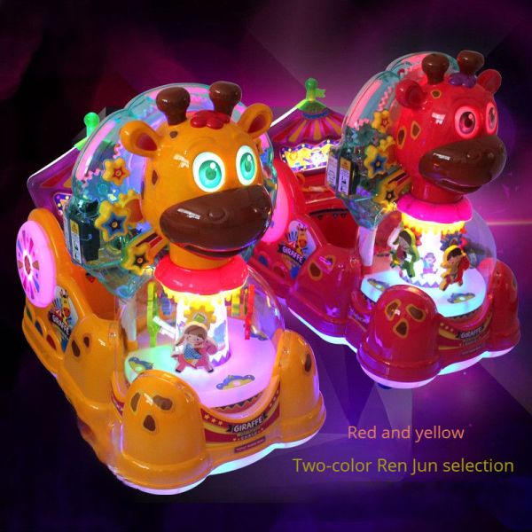 Plastic Coin Operated Ride On Car Kiddie Ride 110V/220V OEM Welcomed