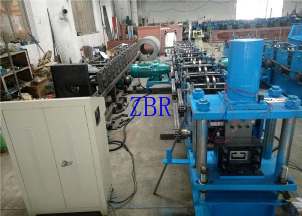 Fully Automatic Strip Profile Purlin Roll Forming Machine With Single Head Decoiler