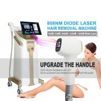 Enlèvement permanent de la diode 808nm de 20HZ 200V de pilosité faciale portative de laser à la maison