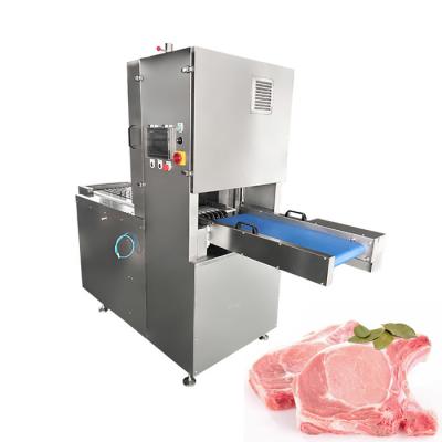JYD-2550 Automated Meat Bandsaw Pork Chop Cutting Machine With Conveyor Belt Outlet