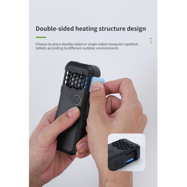 Turbos Outdoor Portable Mosquito Repellent Device Long Battery Life For Camping Hiking