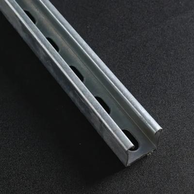 Galvanised Carbon Steel Solid Strut Channel C Profile 50mm-300mm OEM