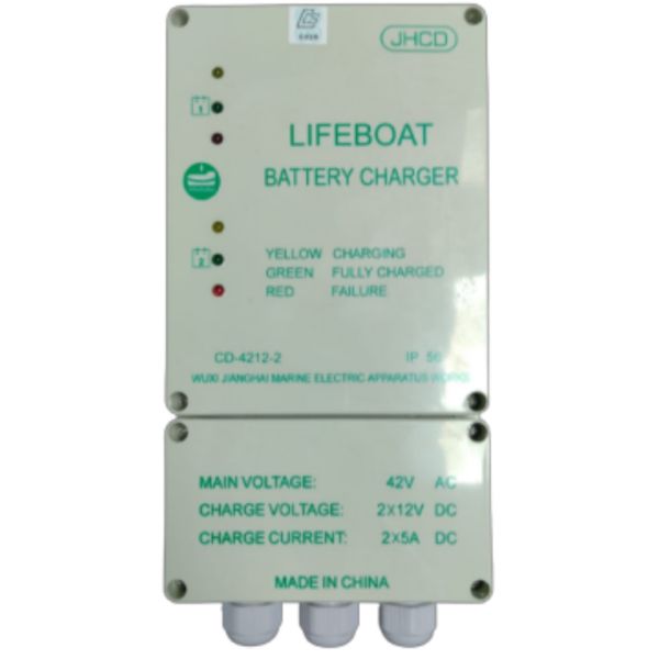 Lifeboat Battery Charger CD-4212-2 CCS 2x12V