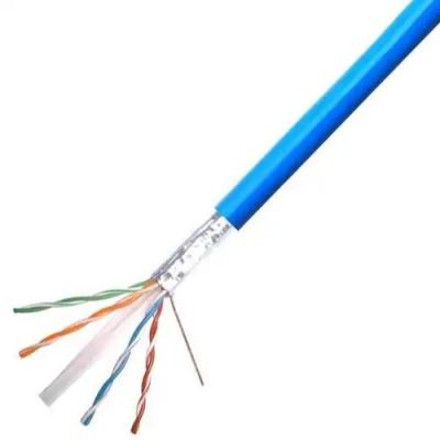 Networking FTP CAT6 LSZH Cable 23AWG 500ft Blue Jacket 550MHz