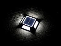 Luzes de deck solar à prova d'água IP 67 Luzes de deck solar ao ar livre luz de trilho de deck solar