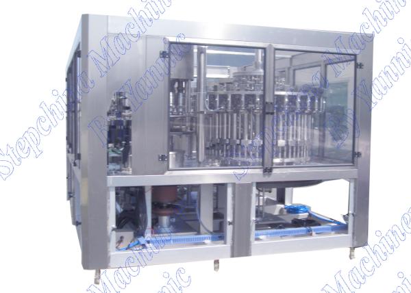 PLC Automatic Control 3 In 1 Juice Filling Machine With CE Standard