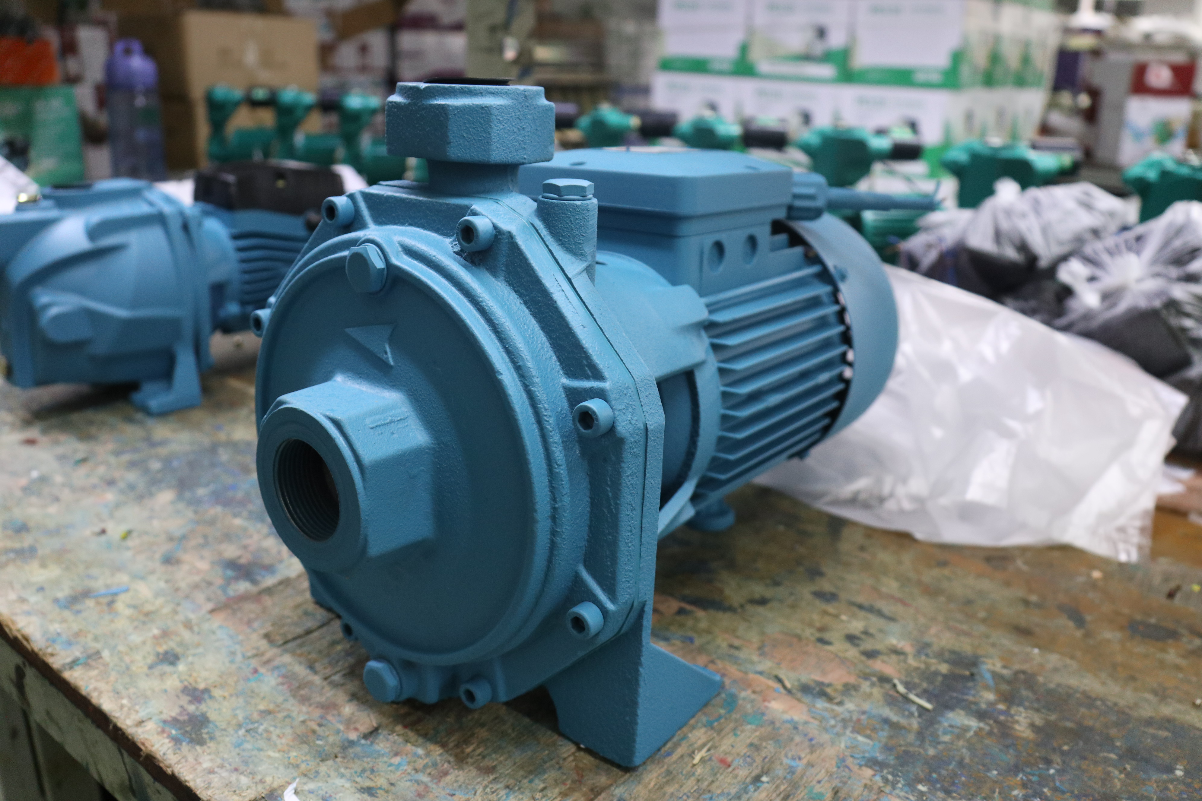 Двойная водяная помпа турбинки SCM2 0.75KW 1HP центробежная