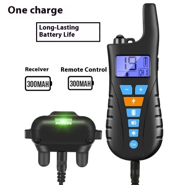 Safe Electric Training Collar for Small to Large Dogs Remote Controlled Shock & Beep Vibration Outdoor Training Aid