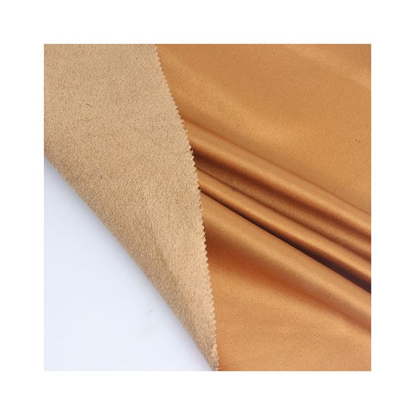 China supplier REPREVE RECYCLED SUEDE  for lining RPET FABRIC