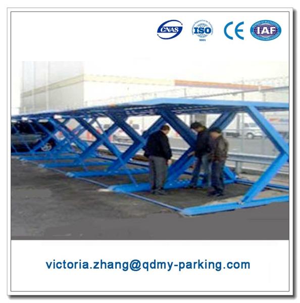 2 Level Double Car Parking Lift Portable Hydraulic Mechanical Scissor Jack