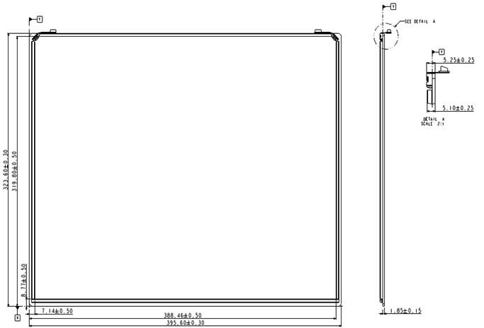 19 Inch Multi Point Advertising Touch Screen , USB Touch Screen Monitor 120 HZ