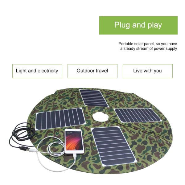 20w ETFE Mobile Foldable Solar Panel For Cell Phone