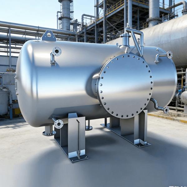 Stainless Steel Vertical Tube Heat Exchanger with Customized Size and 0.1-10 Mpa Design Pressure