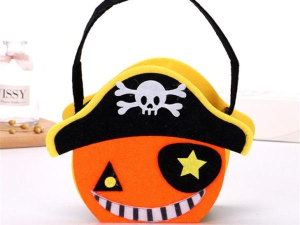 Tearproof Halloween Treat Bags , Diy Halloween Candy Bags Safe Material