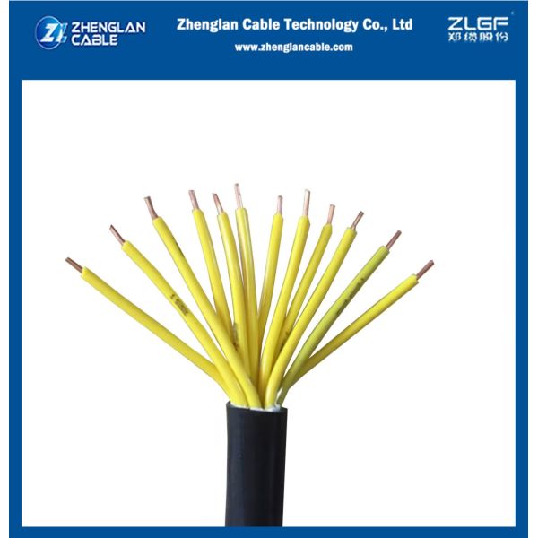 Control Cable 10X4mm2 600/1kv Flexible Copper Conductor PVC Insulated And Sheath Cable Unshield