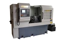 Torno de gerencio do metal do CNC da eficiência elevada com rosqueamento/aparamento/flangear/rolamento