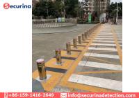 304 postes de amarração de aumentação da segurança do parque de estacionamento dos postes de amarração do estacionamento automático hidráulico de aço inoxidável