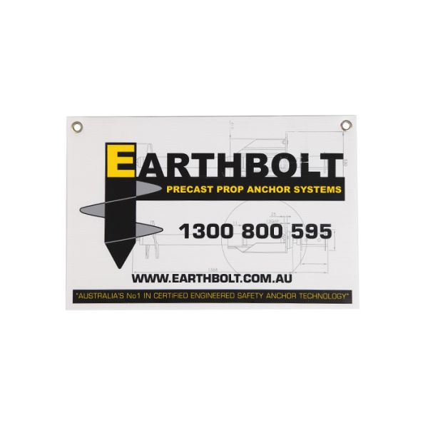 Corflute Sign Corrugated Plastic Yard Sign Lightweight and Long Lasting Solution for Advertising Trade Shows and Events