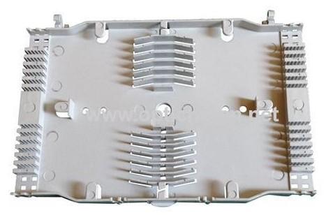 Square Fiber Optic Cable Accessories 12 / 24 Fibers Dimension 160 X 106 X 10mm
