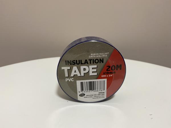 Durable HV Insulation Tape / Yellow Insulation Tape 0.13mmx19mmx10m/20