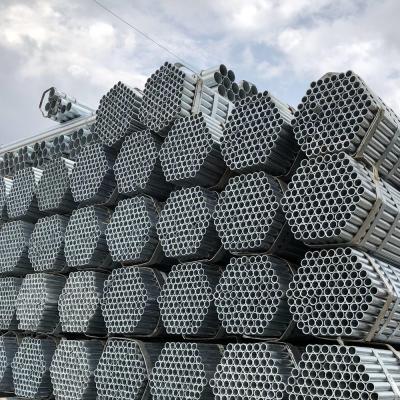 Welded Carbon Galvanised Round Steel Tube For Construction
