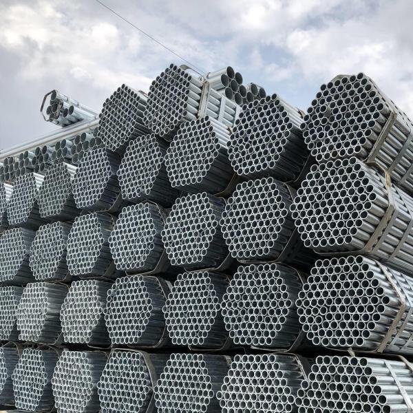 Welded Carbon Galvanised Round Steel Tube For Construction