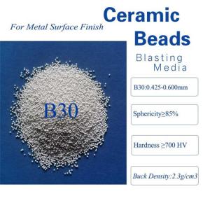 Molde de 65 HRC que limpa o sopro cerâmico do grânulo de 2.3g/Cm3 B30