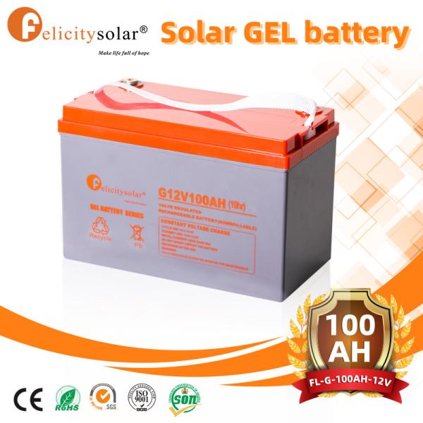 Felicity solar battery 12v 200ah pack 12v 100ah 150ah gel battery batteries solar 200ah