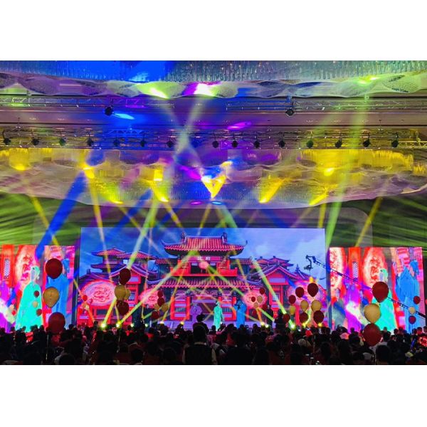 На открытом воздухе СИД P3.91 P4.81 арендное показывает ветер устойчивый для свадьбы