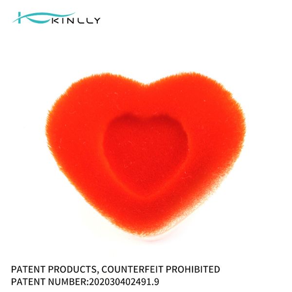 A parte superior lisa Kabuki patenteou 1 PC/ajustou a escova cosmética plástica