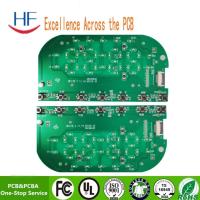 1.0mm  2 Layers Green Solder Mask Hasl Lead Free Led Board Pcb Assembly  Pcba OEM