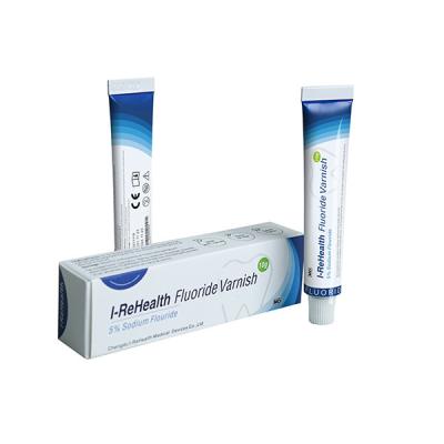 Office 10ml Fruit Flavor 5% Sodium Fluoride Varnish For Pediatric Fluoride Treatment