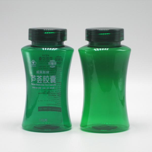 Design PET Collect Waist Bottle for Dietary Nutrition Supplement Capsule Pill Tablet