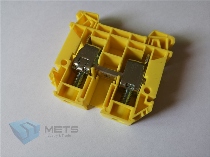 Клеммные колодки DIN-рейки с винтовым зажимом, зажимной соединитель M2.5, M3.5, M4, M5, M6