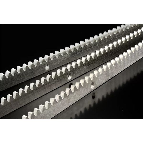 Factory Direct M4 Straight Galvaznied Metal Steel Gear Rack For Automatic Sliding Gate Opener