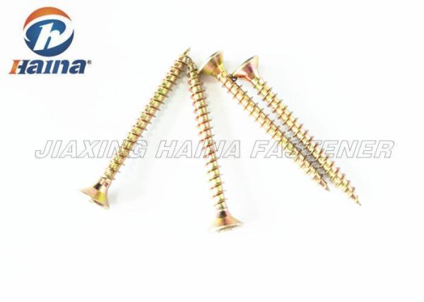 carbon steel Metal Sharp Point Zinc Plated Countersunk Self Tapping Screws