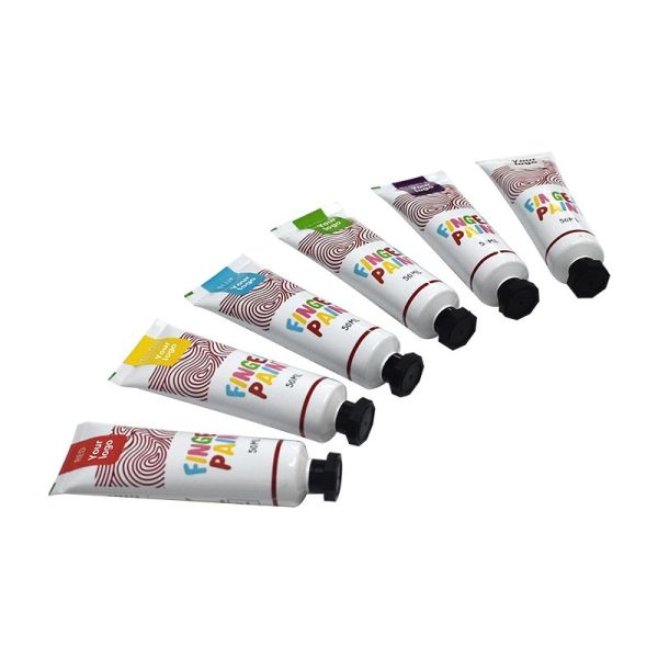 Творческая картина пальца установила безопасных не токсических естественных детей пигмента рисуя набор игрушки подарка