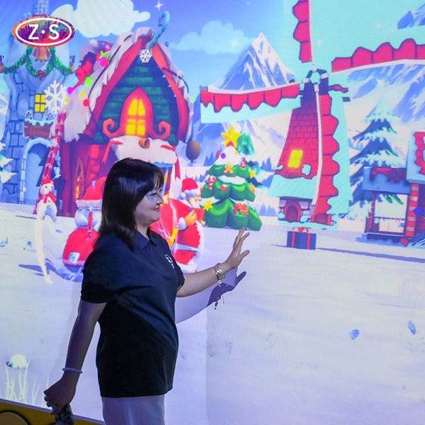 Variedad de Escenas Dibujo Vivo Juegos Interactivos de Pared Mesa Táctil con Interfaz Intuitiva