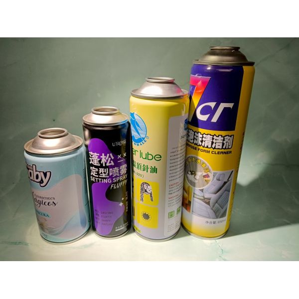 Air Freshener Refillable Empty Aerosol Cans Replacement Tinplate Spray with Nozzle Cap