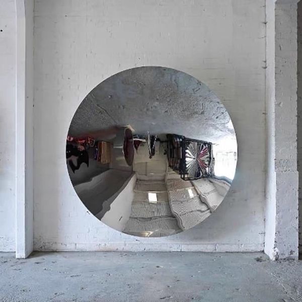 OEM Stainless Steel Wall Art Sculpture Multi Color Wall Spheres Decor
