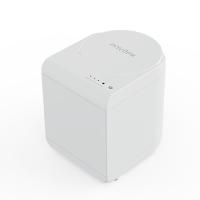 Compostaje de residuos alimentarios de encimera blanca para cocina