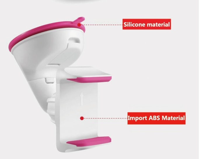 Universal 360 Degree Car Mobile Phone Holder , Car Mount For Iphone 5 6 Plus Galaxy Note