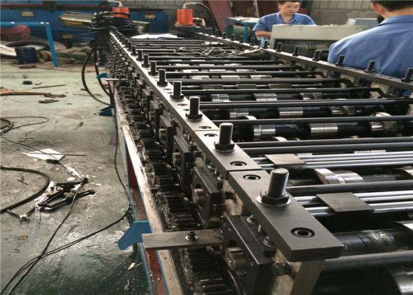 HVAC Duct Roller Shutter Door Roll Forming Machine 0.5-1.5mm Interface Control